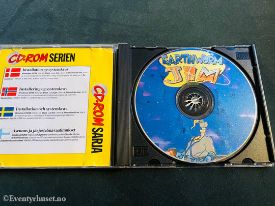 Earthworm Jim (Cd - Rom Serien). Pc Spill. Spill