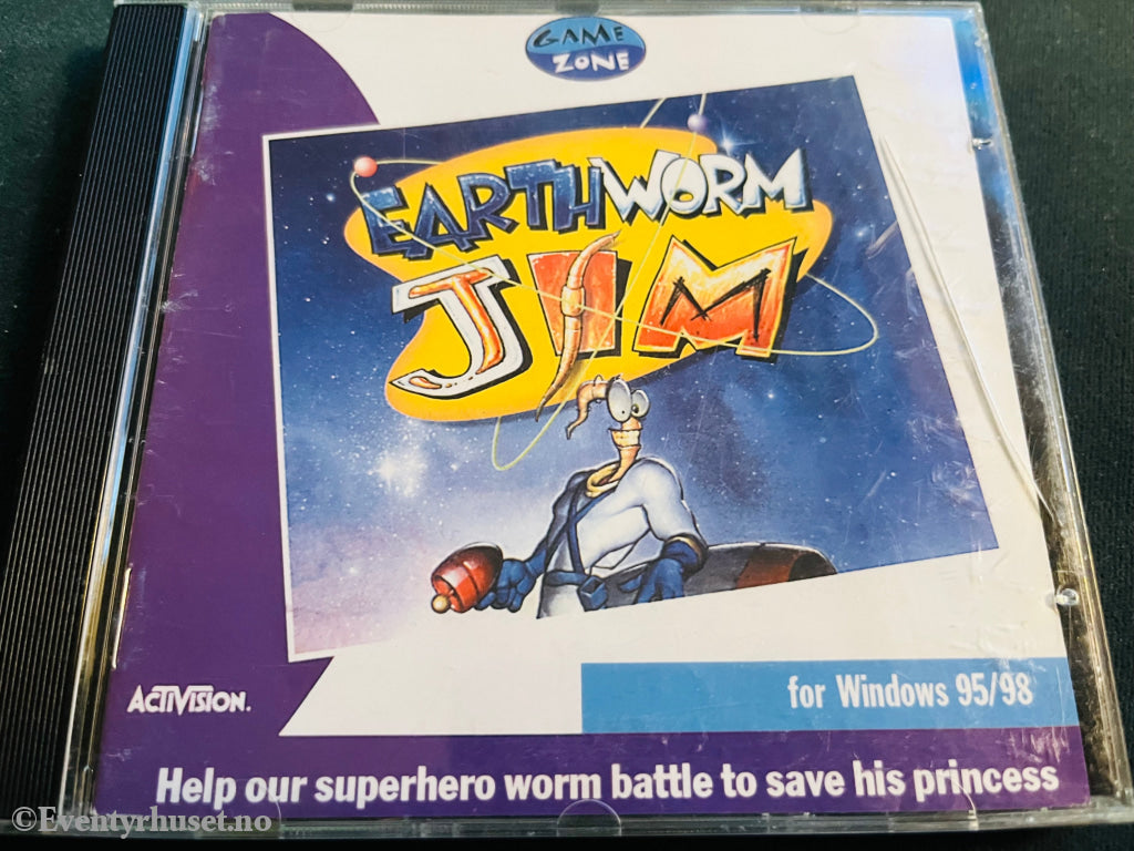 Earthworm Jim (Cd - Rom Serien). Pc Spill. Spill
