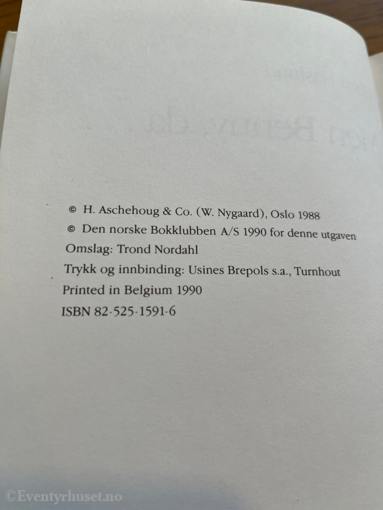 Ebba Haslund. 1980. Men Benny, da.. Bok.