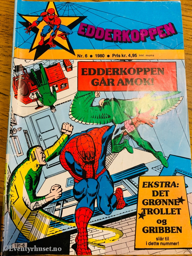 Edderkoppen. 1980/06. Tegneserieblad