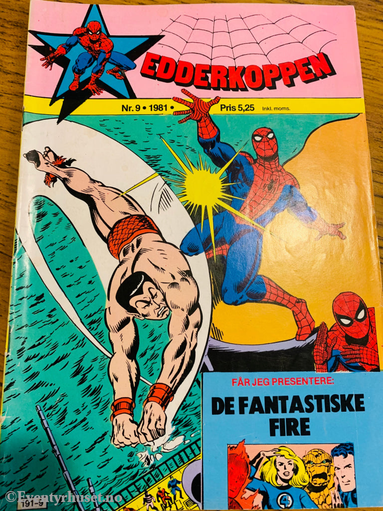 Edderkoppen. 1981/09. Tegneserieblad