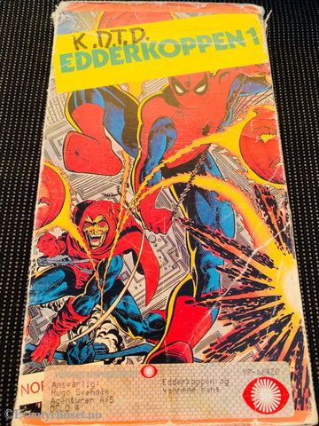Edderkoppen. Vol. 1. 1985. VHS slipcase.