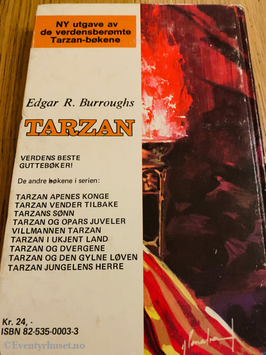 Edgar Rice Burroughs. 1973. Tarzan vender tilbake. Bok.