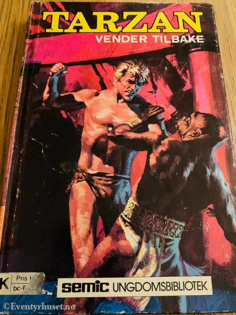 Edgar Rice Burroughs. 1973. Tarzan vender tilbake. Bok.