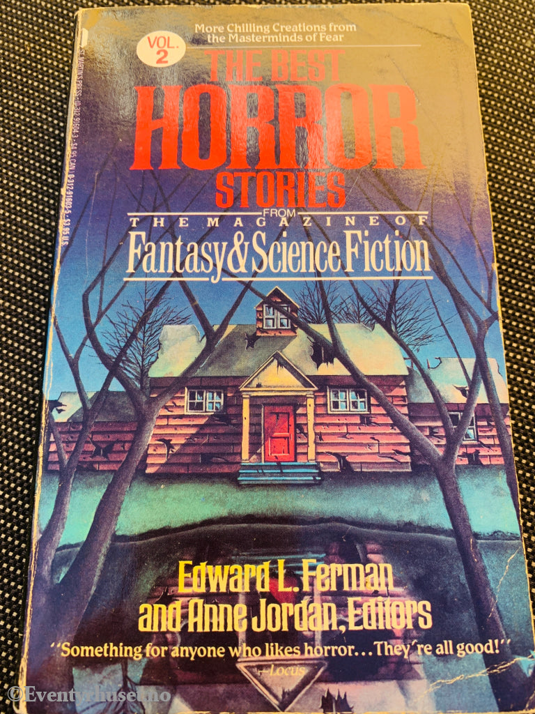 Edward L. Ferman & Anne Jordan. The Best Horror Stories Vol. 2. Bok.
