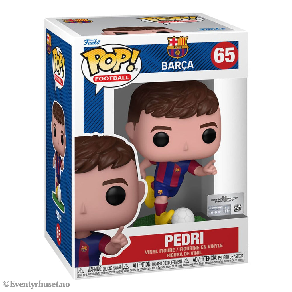 EFL POP! Football Vinyl Figure Barcelona - Pedri 9 cm Collectibles