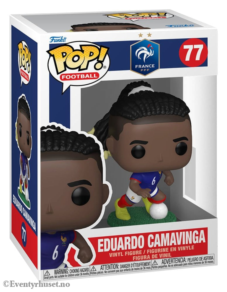 EFL POP! Football Vinyl Figure France- Eduardo Camavinga 9 cm Collectibles