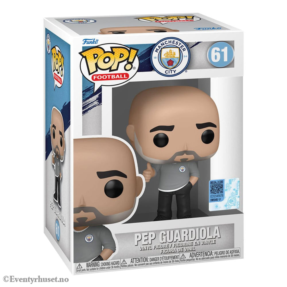 EFL POP! Football Vinyl Figure ManCity - Pep Guardiola 9 cm Collectibles