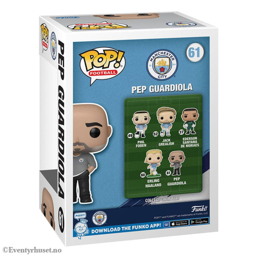 EFL POP! Football Vinyl Figure ManCity - Pep Guardiola 9 cm Collectibles