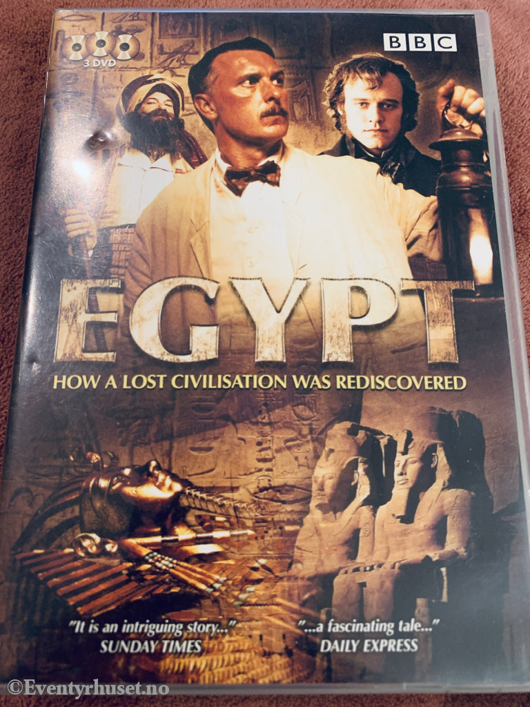 Egypt: How a Lost Civilisation was Rediscovered. DVD.