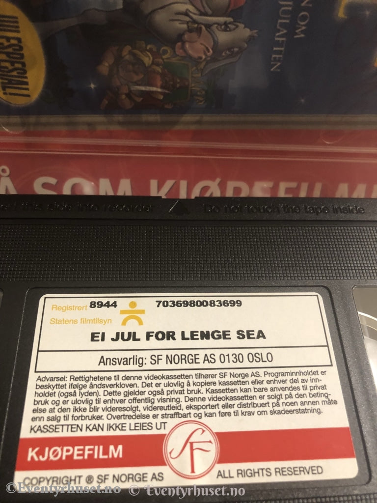 Ei Jul For Lenge Sea. 1999. Vhs. Vhs