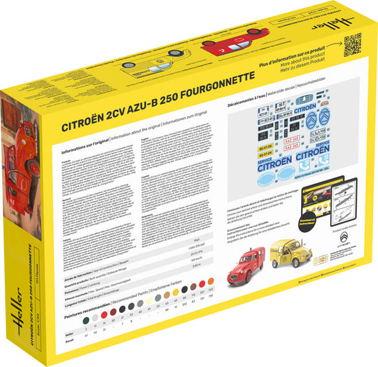STARTER KIT Citroen 2CV AZU-B 250 Fourgonnette