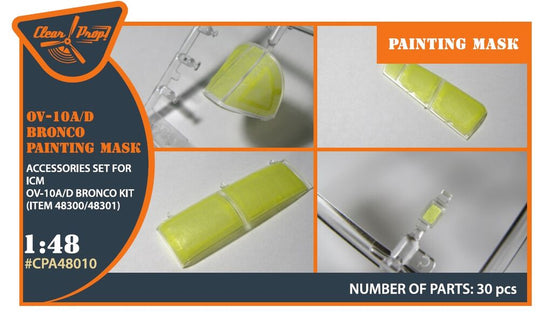 OV-10 A/D Bronko painting mask for ICM kits 48300/48301