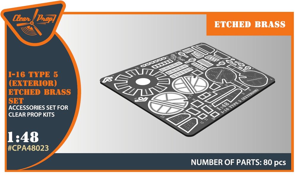 I-16 type 5 EXTERIOR PE parts for CP kits