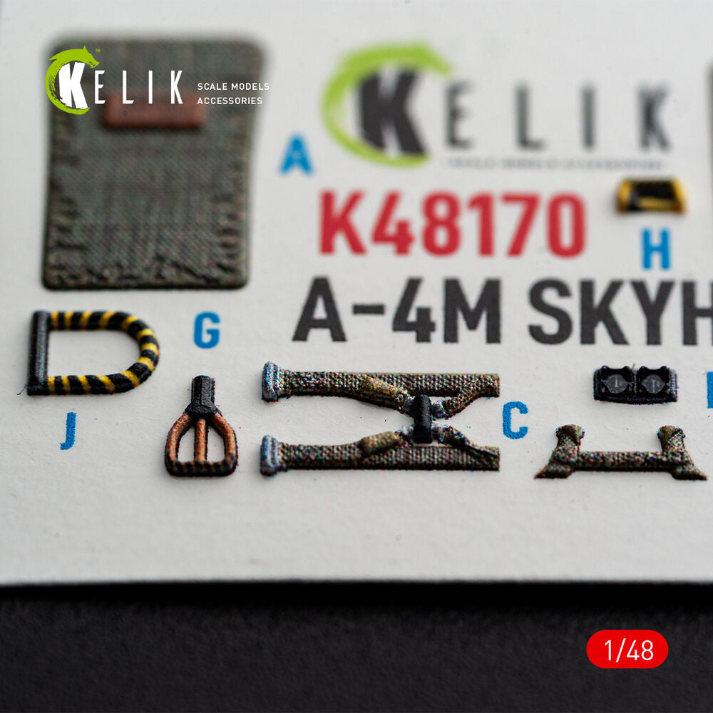 A-4M SKYHAWK - interior 3D decals for Hasegawa