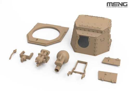 French FT 75 BS (incl. resin parts)