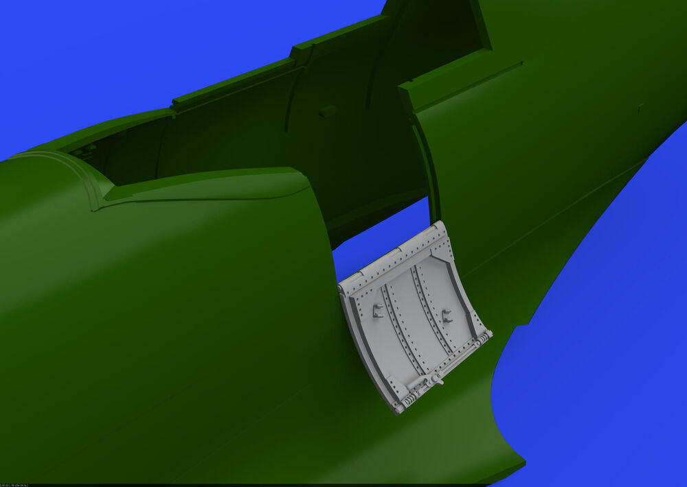 Spitfire Mk.VIII/IX cockpit door f.Eduar