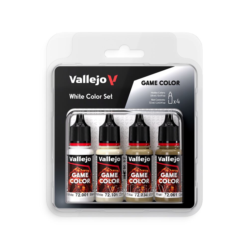 Game Color: White Color Set 18 ml