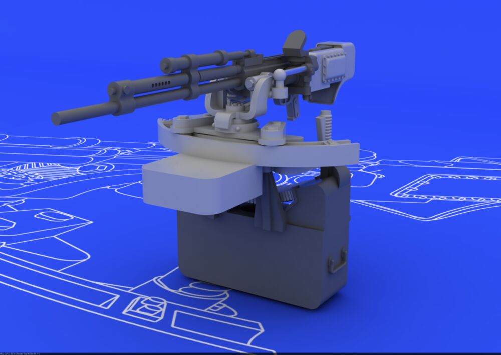 II-2 UBT gun for Tamiya