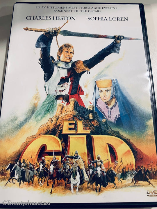 El Cid. 1961. Dvd. Dvd