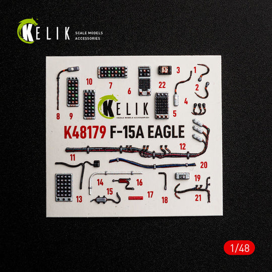 F-15A - interior 3D decals for Hasegawa