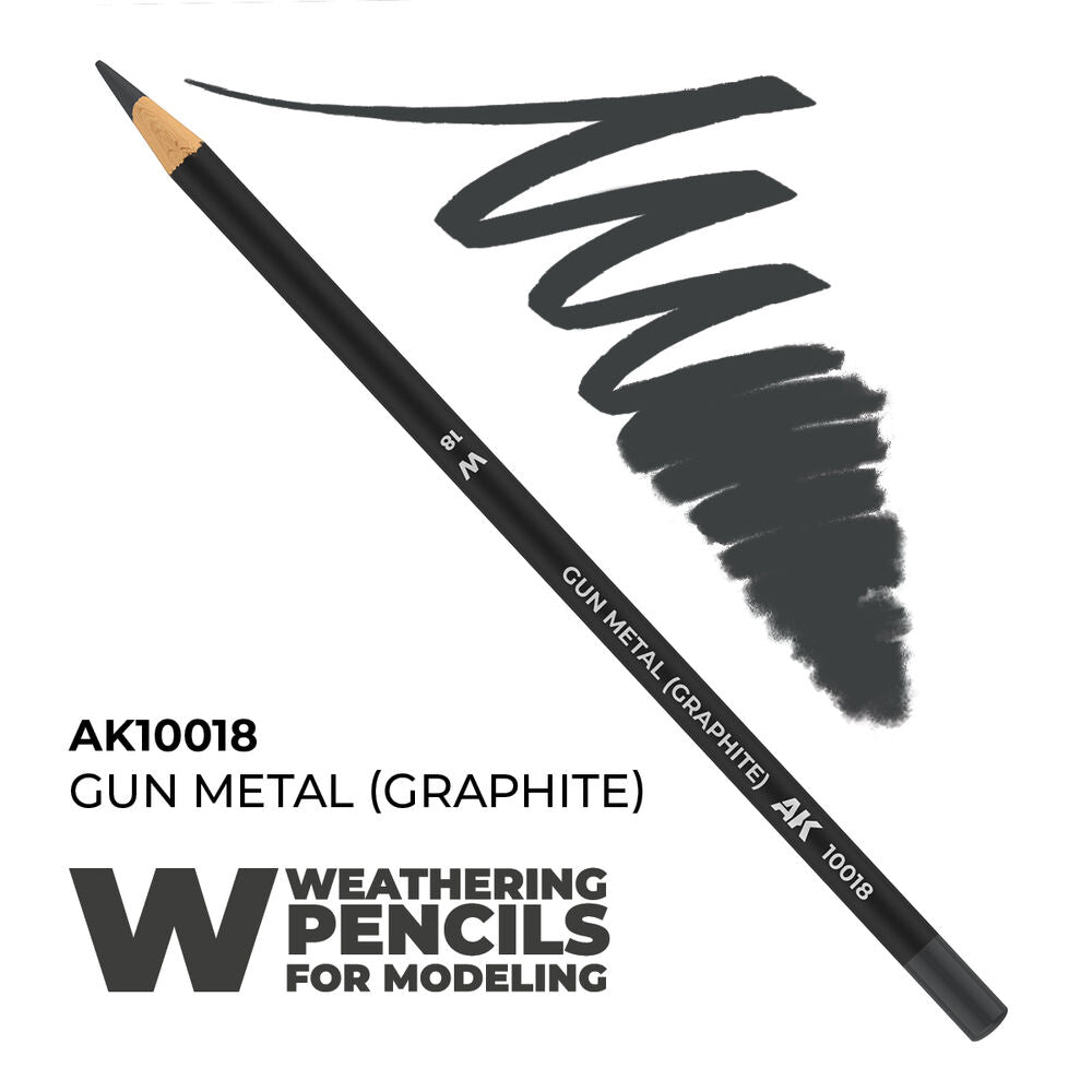 Watercolor Pencil Gun Metal (Graphite)