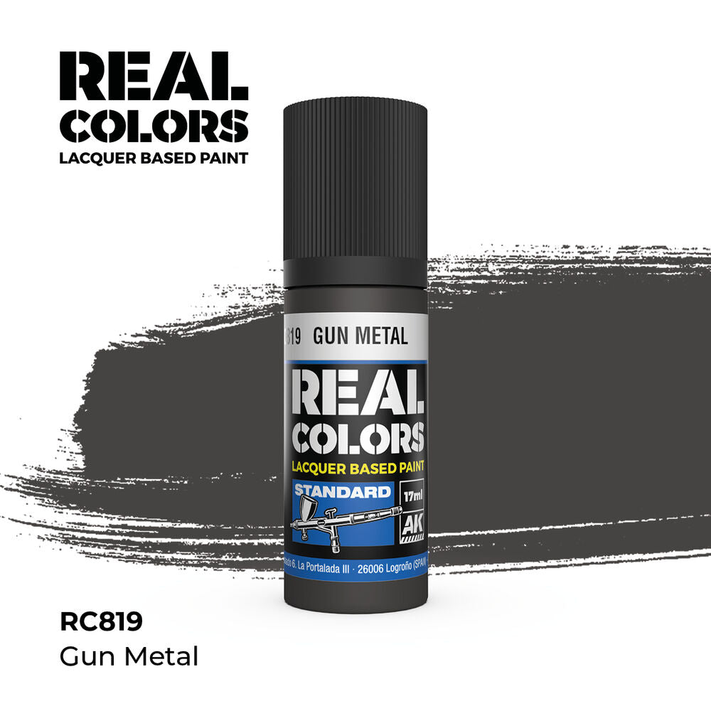 Real Colors: Gun Metal 17 ml.