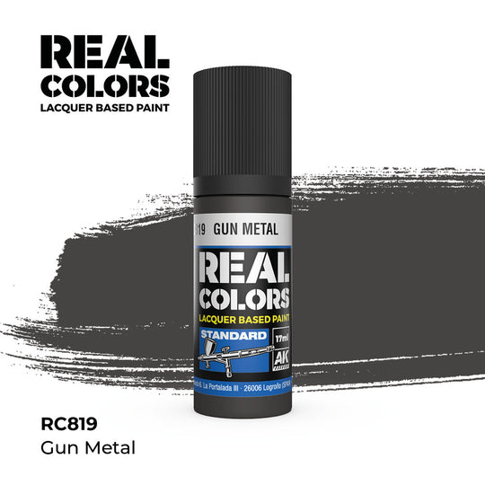 Real Colors: Gun Metal 17 ml.
