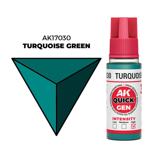 TURQUOISE GREEN 18 ml - QUICK GEN