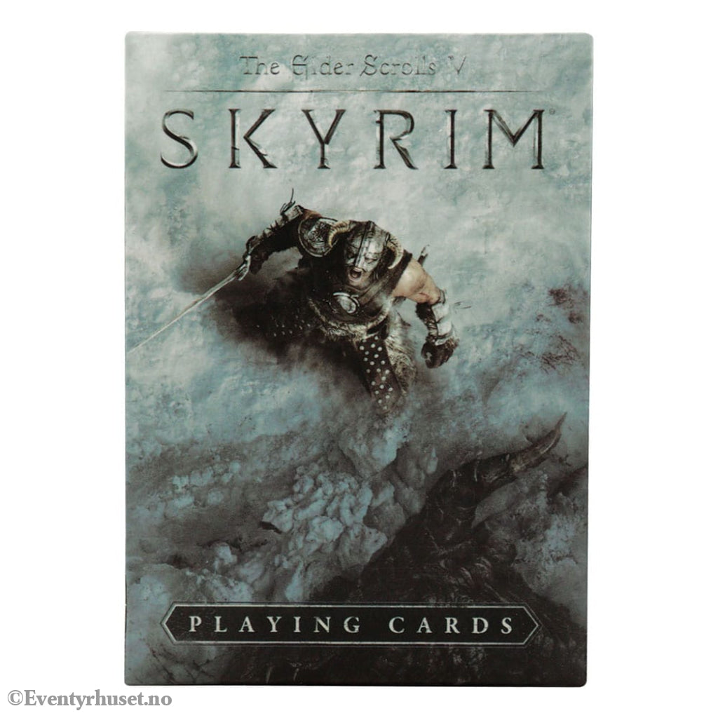 Elder Scrolls Skyrim Playing Cards Display (12) Games