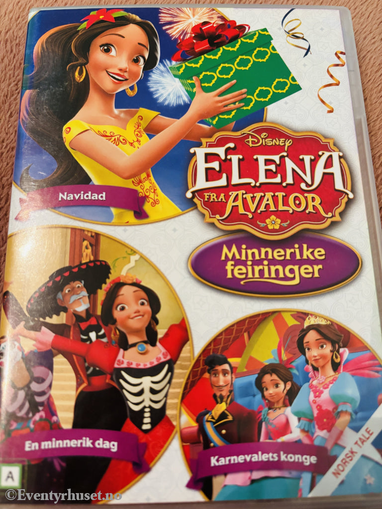 Elena fra Avalor: Minnerike feiringer. DVD.