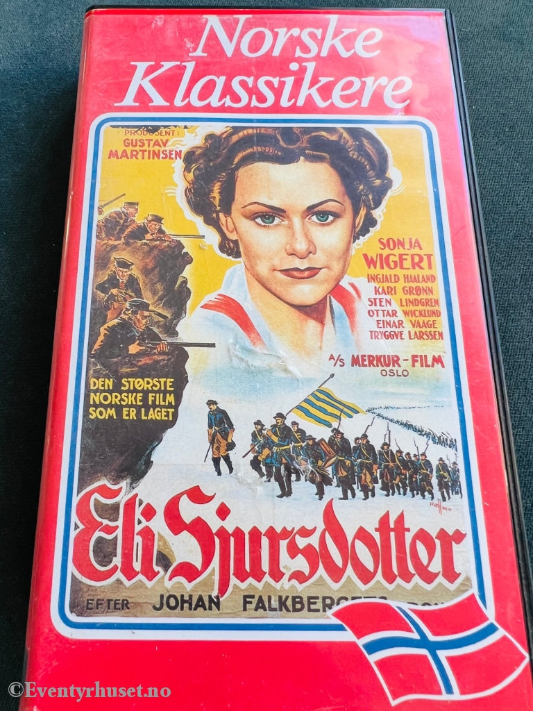 Eli Sjursdotter (Norske Klassikere). 1938. Vhs. Vhs