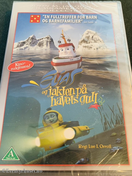 Elias Og Jakten På Havets Gull. 2010. Dvd. Ny I Plast! Dvd