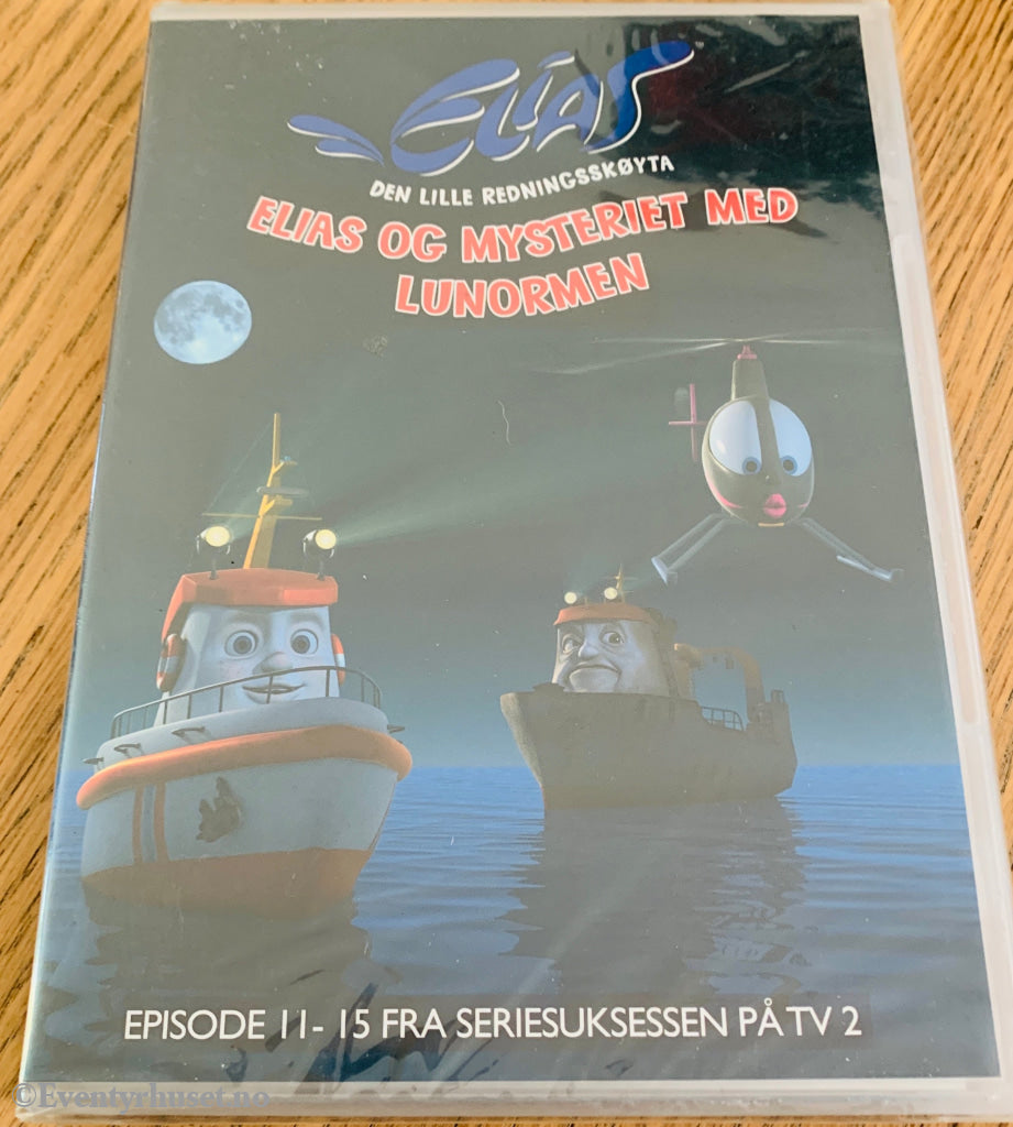 Elias og mysteriet med Lunormen . 2005 . DVD. Ny i plast!