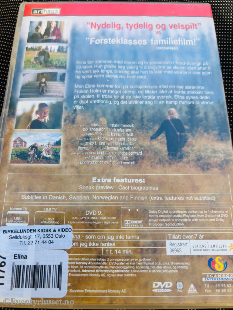 Elina. DVD.
