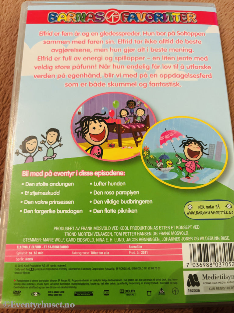 Elleville Elfrid: Et stjerneskudd (NRK). DVD.