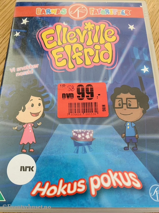 Elleville Elfrid - Hokus Pokus (Nrk). 2013. Dvd Ny I Plast!