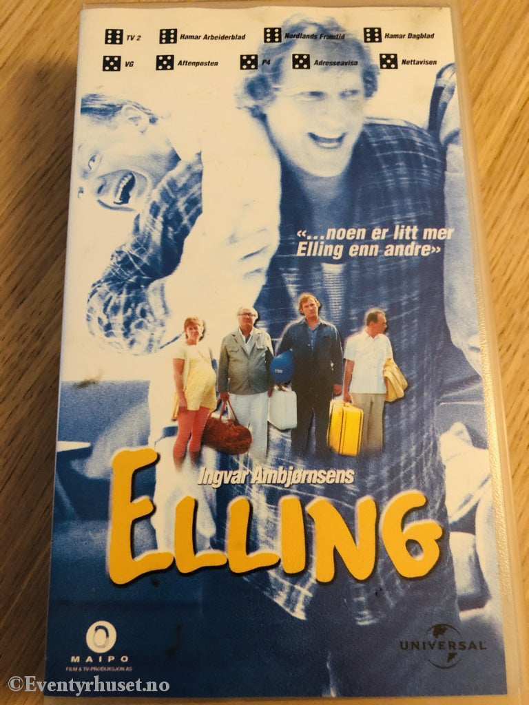 Elling. 2000. Vhs. Vhs