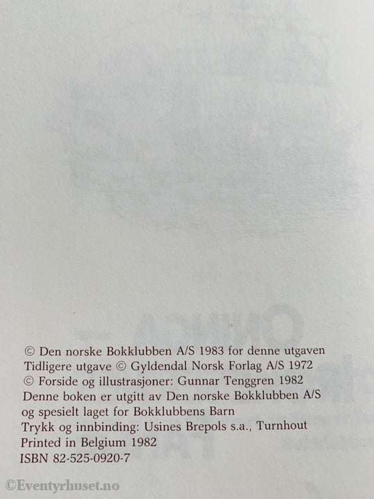 Ellinor Broch. 1972/83. Oninga - Irokeserens Fange. Fortelling