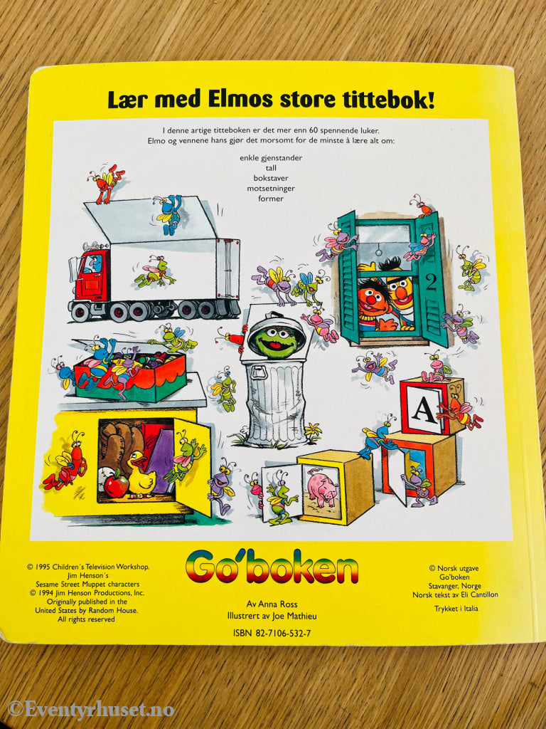 Elmos Store Tittebok (Sesamgaten). 1994/95. Fortelling
