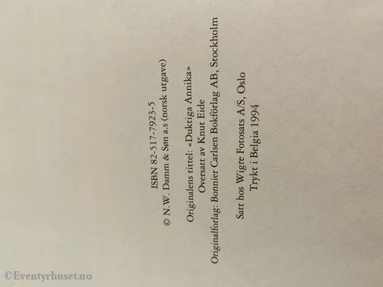 Elsa Beskow. Annika. Eventyrbok