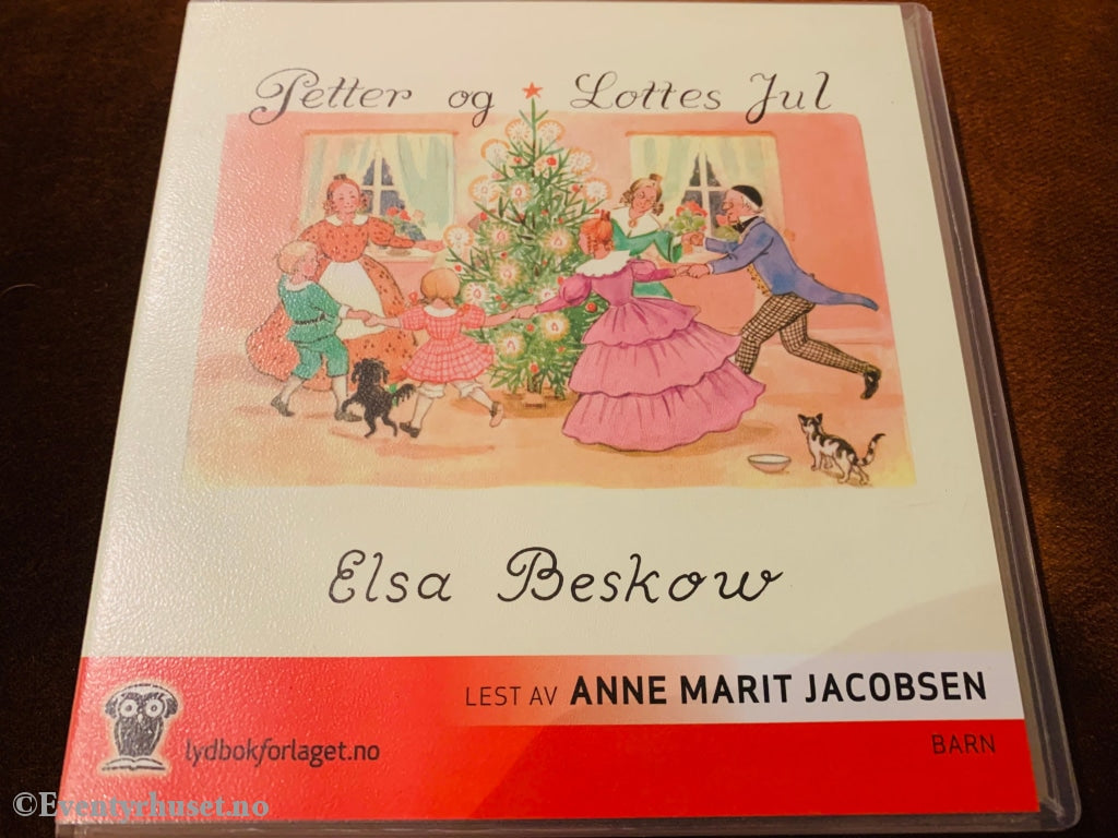 Elsa Beskow. Petter Og Lottes Jul. Lydbok På Cd.