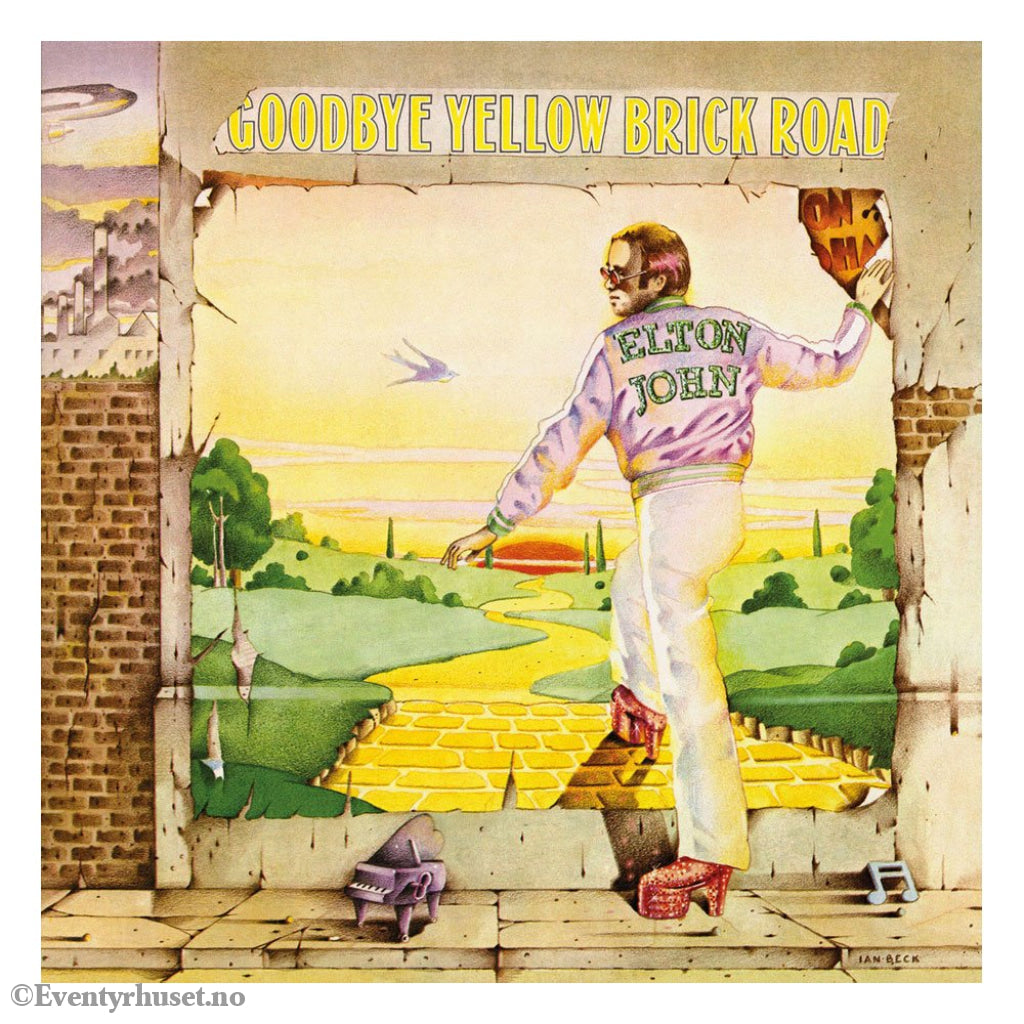 Elton John Rock Saws Jigsaw Puzzle Goodbye Yellow Brick Road (1000 pieces) Games