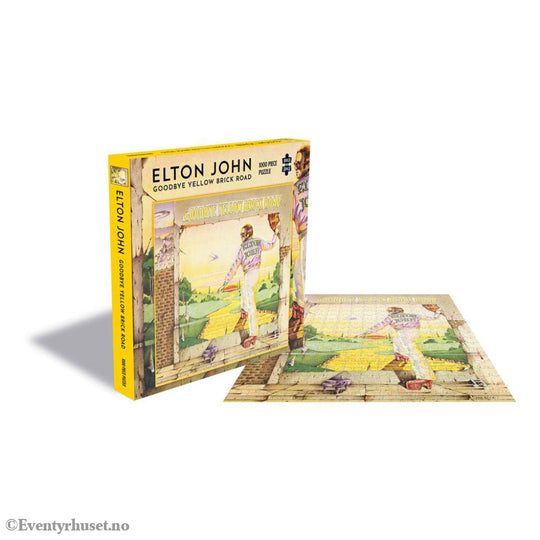 Elton John Rock Saws Jigsaw Puzzle Goodbye Yellow Brick Road (1000 pieces) Games