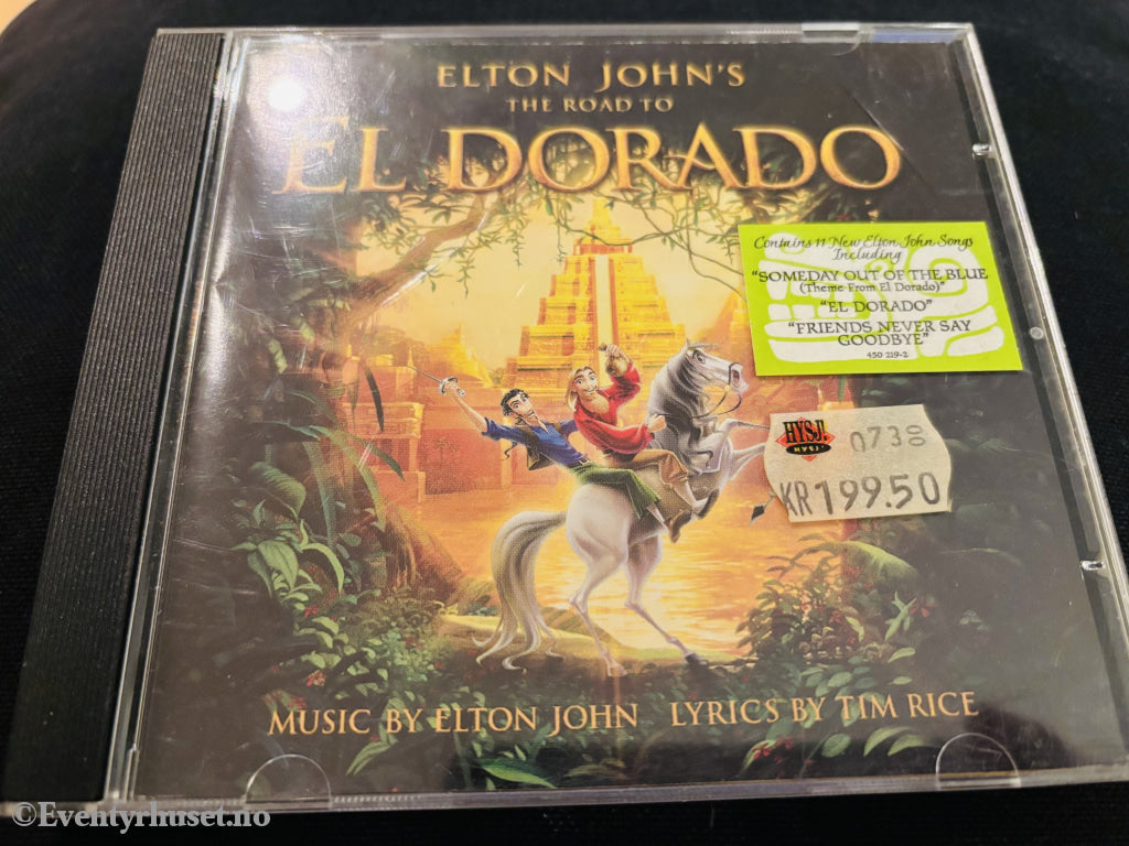 Elton John - The Road to El Dorado. Barne-CD.