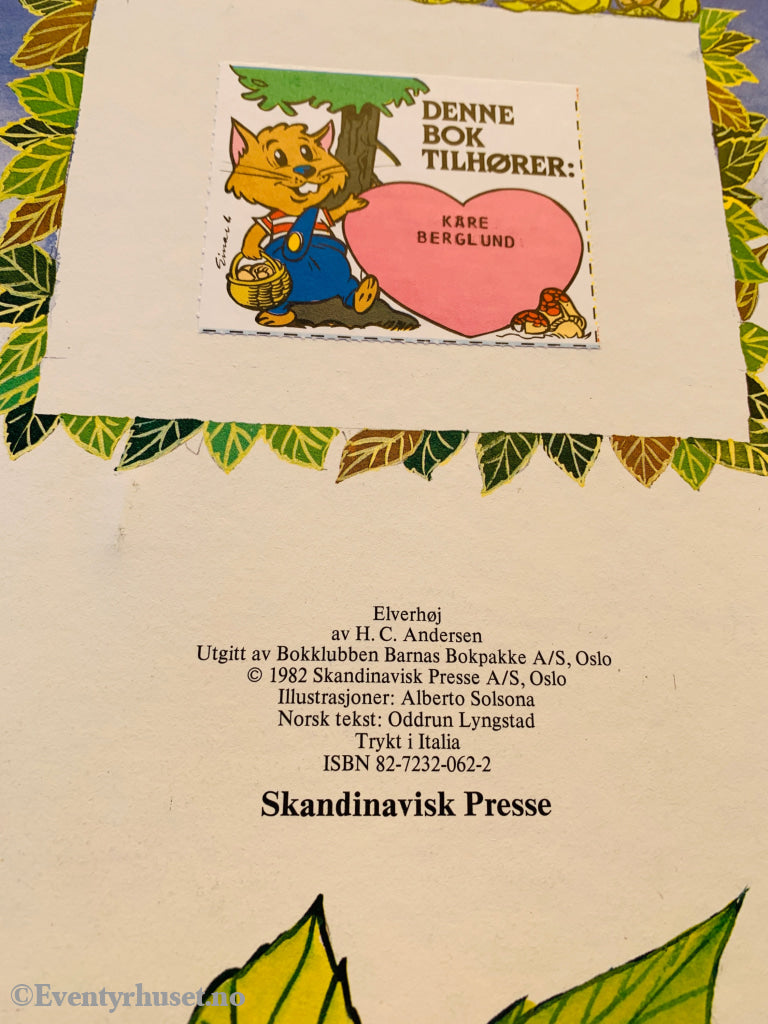 Elverhøj. Barnebok.