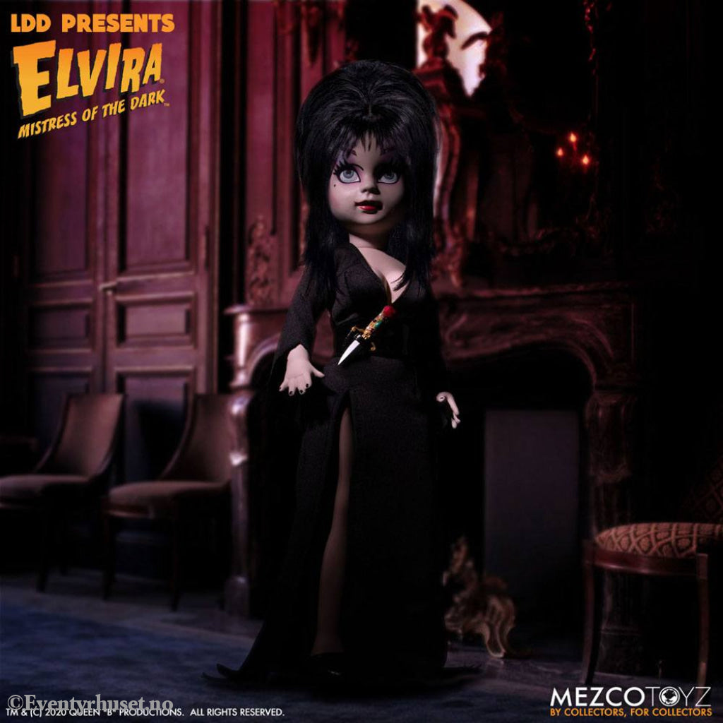 Elvira Mistress of the Dark Living Dead Dolls Doll Elvira 25 cm Toys