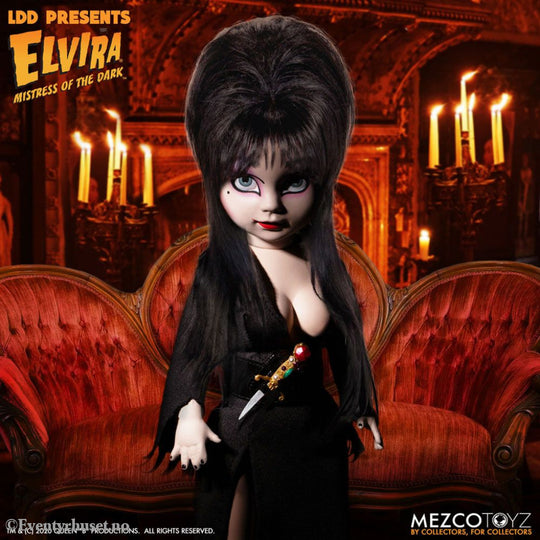Elvira Mistress of the Dark Living Dead Dolls Doll Elvira 25 cm Toys