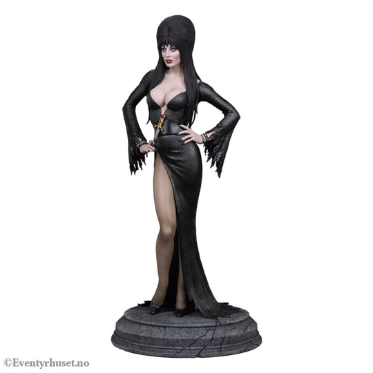 Elvira: Mistress of the Dark Maquette 1/4 Elvira (Black Glitter Dress) 48 cm Collectibles