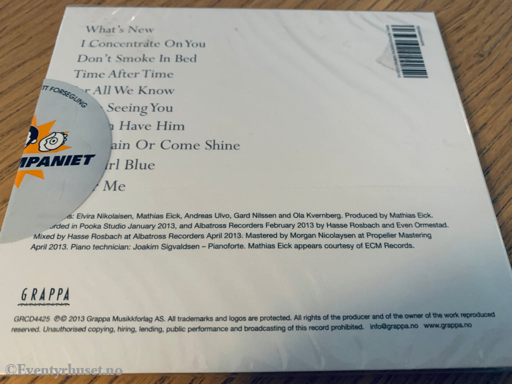 Elvira Nikolaisen & Mathias Eick. 2013. I Concentrate On You. CD. Ny i plast!